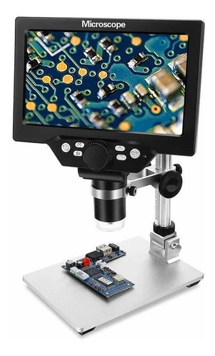 Microscopio Digital 1200x Pantalla Lcd De 7 Pulgadas