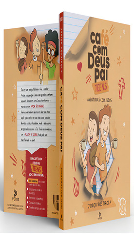 Café Com Deus Pai Teens 2024 Uma Aventura Com Jesus: Café Com Deus Pai Teens Aventuras Com Jesus 2024, De Junior Rostirola. Editorial Editora Velos, Capa Mole, Edição 20230101 00:00:00 Em