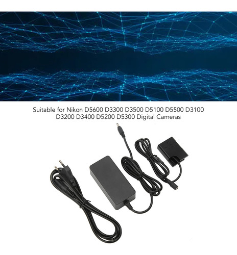 Batería Falsa Para Adaptador De Fuente De Alimentación Nikon