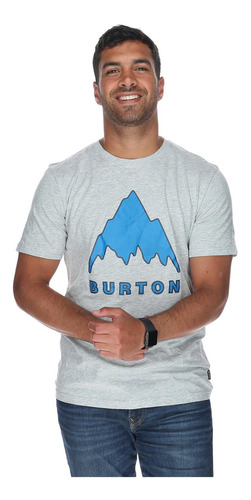 Polera Hombre Monte Shasta Gris Burton