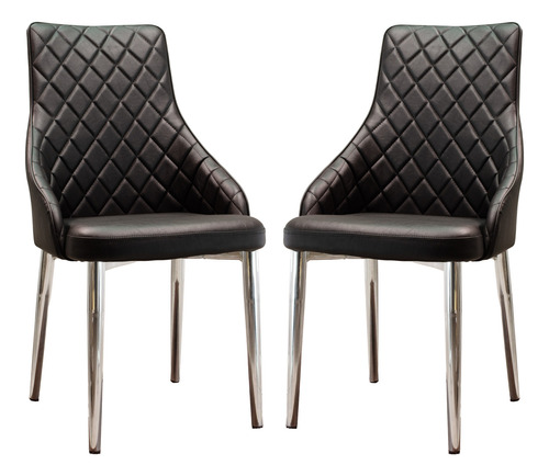 Silla Lisboa - Patas Cromadas O Tapizadas - Set X2 Unidades