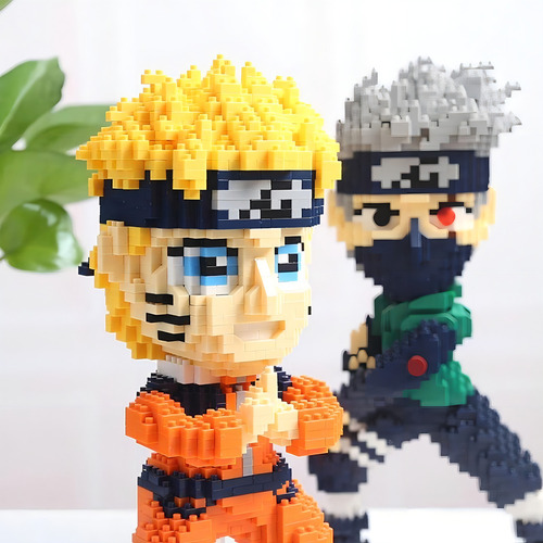Mini Bloques Armables 3d Anime Naruto Kakashi 1570 Pcs