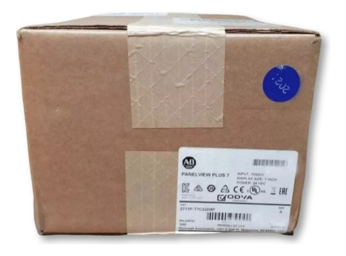 Allen Bradley 2711p-t7c22d9p C/ Nf Lacrada 2711p T7c22d9p