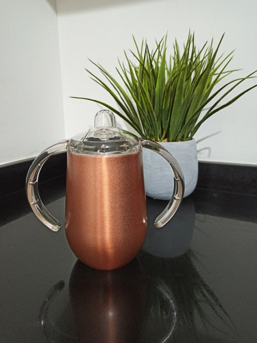 Imagen 8 de 10 de Vaso Entrenador De Acero Inoxidable Para Bebé.Mayoreo.