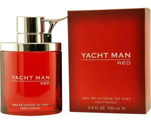 Edt 3.4 Onzas Yacht Man Red Por Myrurgia Para Hombre En