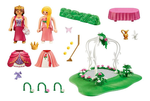 Figura Armable Playmobil Starter Pack Jardín De La Princesa Cantidad de piezas 77
