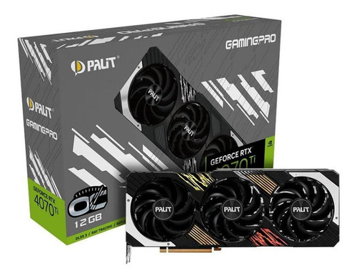 Placa De Vídeo Palit Nvidia Gaming Pro Oc Rtx 4070 Ti 12gb