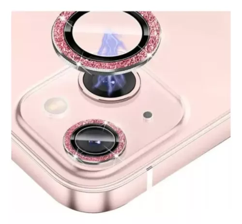 Vidrio Templado Camara Brillo Para iPhone 14, Pro Max Strass