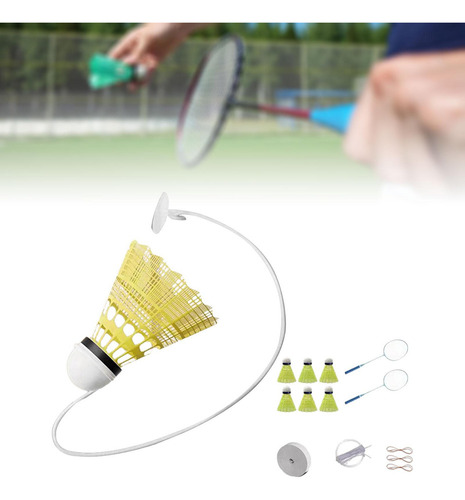 Treinamento Interno Do Badminton Do Instrutor Raquete Dupla