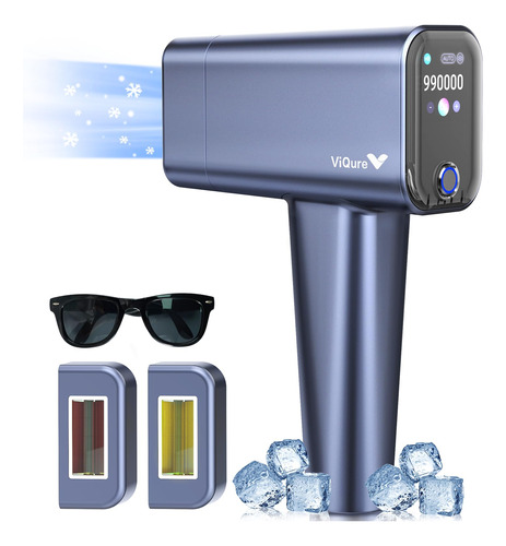 Viqure Depilacion Laser Ipl T8 Para Mujeres Y Hombres, Dispo