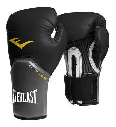 Luva Boxe Elite Pro Style Everlast - Preta - 12oz