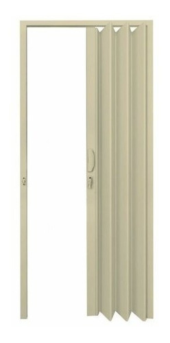 Porta Sanfonada Pvc Polifort 210cmx80cm Bege Bfwt