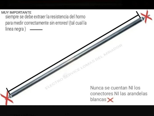 Imagen 2 de 2 de 4 Resistencias 34 Cm + 2 Resistencias 41cm (total 6 Unid )