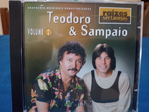 Cd Teodoro E Sampaio Raízes Sertanejas Vol.2ler Descrição! (Usado)