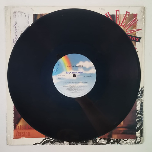 Sheena Easton High Energy Days Like This Vinilo Importado Lp (Usado)