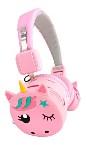 Audífonos Born To Be Unicorn Bluetooth Para Niña Unicornios