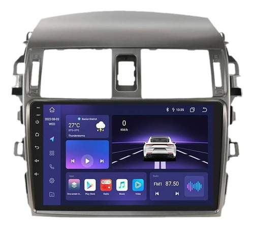 Estéreo Carplay 2+32g Para 2006-2013 Toyota Corolla