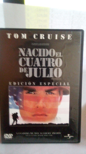 Nacido El Cuatro De Julio / Dvd / Seminuevo A/ Tom Cruise