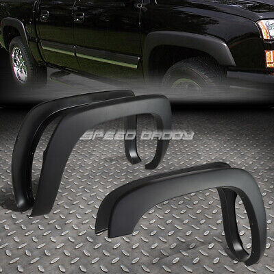 [4pcs] For 99-07 Silverado Sierra Paintable Black Oe Sty Oad