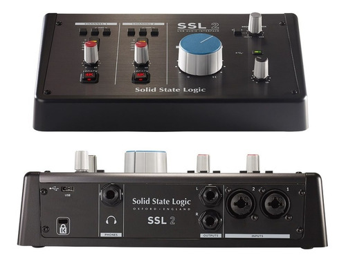Interfaz De Audio Solid State Logic Ssl2 2x2 Usb - Plus
