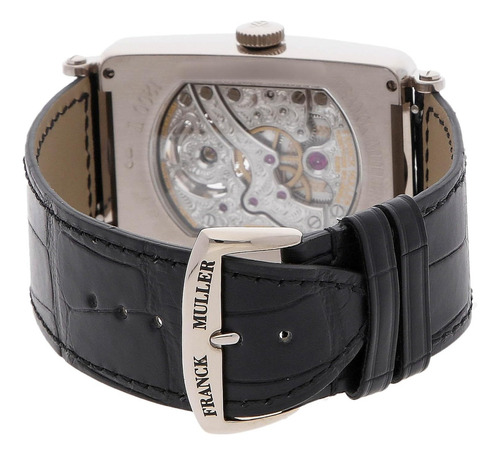 Long Island Manual Wind Black Dial Watch 1200 T (segunda Man (Reacondicionado)