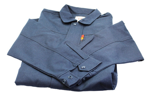 Traje De Proteccion Arco Electrico 12 Cal/cm2 Completo Azul Acero Grande