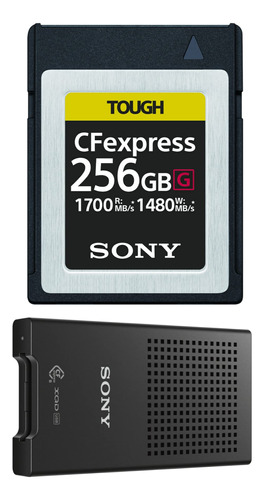Sony Tarjeta Memoria Cfexpress Tipo B 256 Gb Tough Ceb-g Xqd