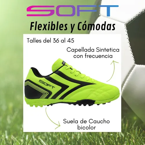 Botines para cesped sintetico caucho sale