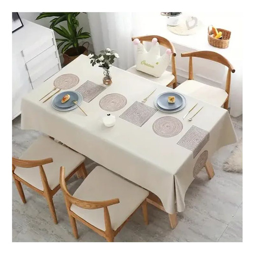Mantel Hule Diseño Rectangular Resistente 140x220cm
