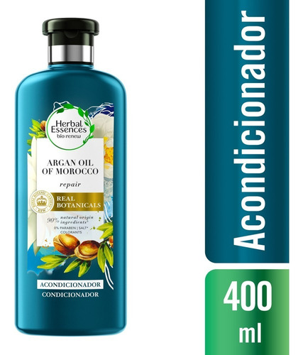 Acondicionador Herbal Essences Bio Renew Argan Oil 400 Ml