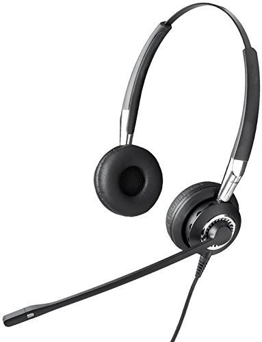 Jabra 2400 Ii Qd Duo Nc Auriculares Con Cable Negro