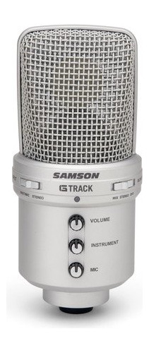 Samson G-track Usb Micrófono Condensador Con Interfaz De Aud