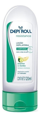 Loção Depilatória Corporal Depi Roll Pepino E Melão 120ml