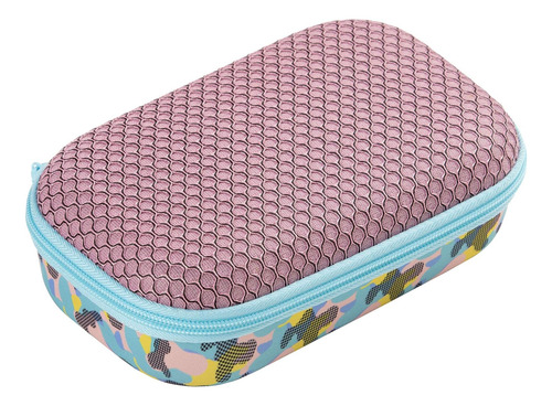 Caja De Lápices De Malla Rosa Para School