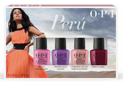 Estuche De Esmates Opi Mini Perú