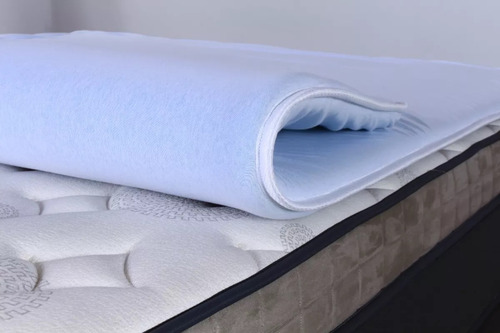 Pillow Top Topper De Espuma Viscogel Solteiro Plus 96x203 -