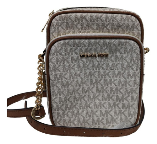 Bag / Crossbody Vainilla Con Print 15×22 Cms. Cod. 5788