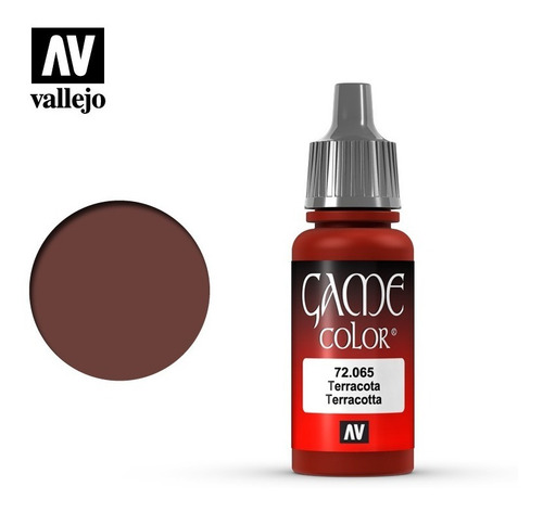 Imagen 1 de 2 de Pintura Acrilico Game Color Vallejo- Terracota