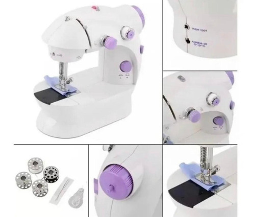 Maquina Coser Portatil Mini Sewing Machine 2 Velocidades