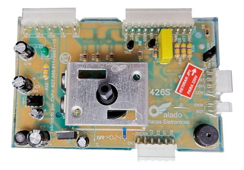 Placa Potência + Interface Para Lavadora Electrolux Les15