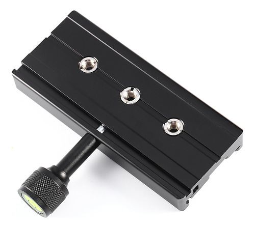 Placa De Fixação De Liberação Rápida, Adaptador Preto Qr-120