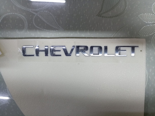 Letras Cromadas Chevrolet Para Trax 2015 2016 (Usado)