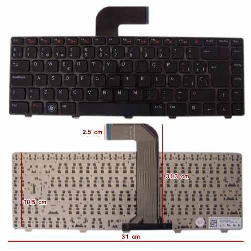 Teclado Dell Vostro 3450 V3450 V3550 Dell Xps L502 X502l