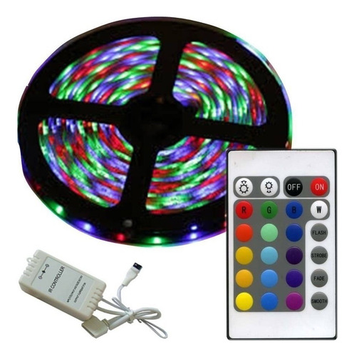 Tira De Luz Led Multicolor Mando A Distancia/ E-shop