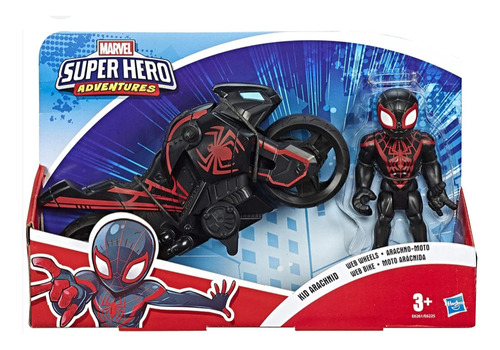 Marvel Spiderman Black Con Moto