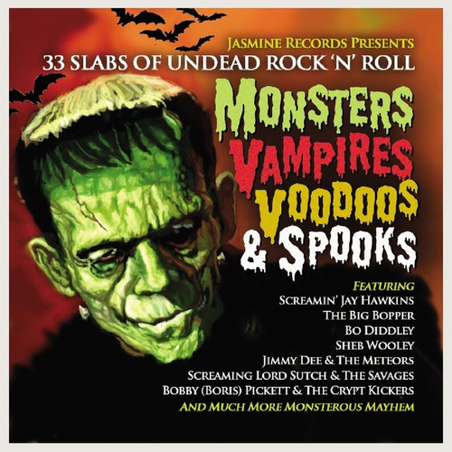 Cd: Monstruos, Vampiros, Vudú Y Fantasmas - 33 Fragmentos De