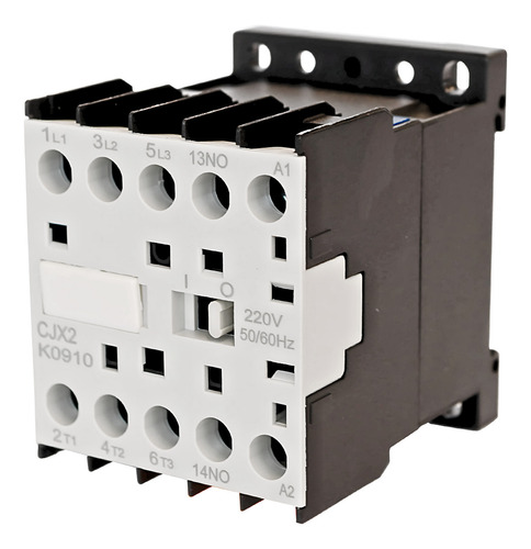 Kit Com 2 Mini Contatoras 9a 220v Tiwa 50/60 Hz Lc1k-0910m7