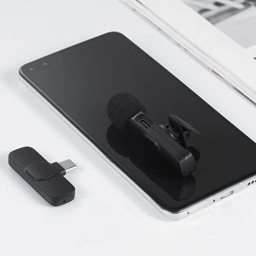 1 Micrófono De Solapa Inalámbrico Compatible Con Ios