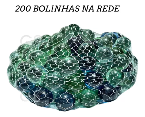 200 Bolinhas de Gude Fubeca Bola de Gude Lisa Colorida - BrinqueShop -  Bolinha de Gude - Magazine Luiza