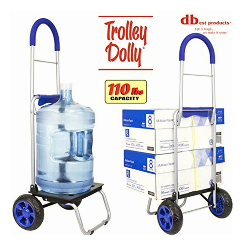 Dbest Products Trolley Dolly Carrito Para Compra